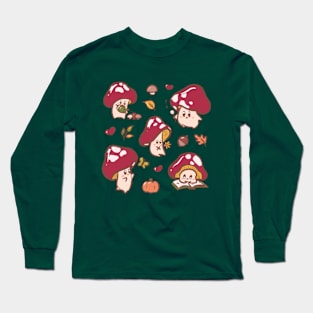 Little Mushroom Long Sleeve T-Shirt